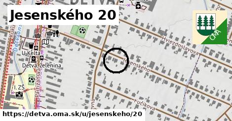 Jesenského 20, Detva