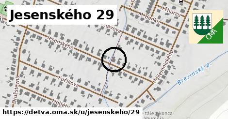 Jesenského 29, Detva