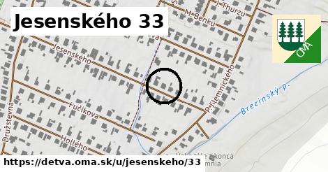 Jesenského 33, Detva