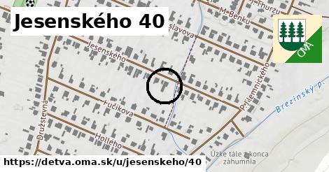 Jesenského 40, Detva