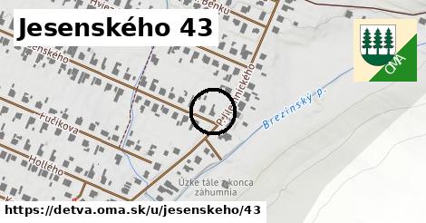 Jesenského 43, Detva