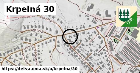 Krpelná 30, Detva