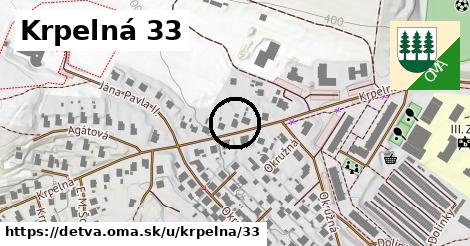 Krpelná 33, Detva