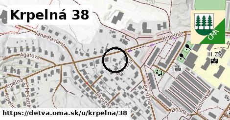 Krpelná 38, Detva