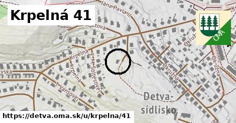 Krpelná 41, Detva