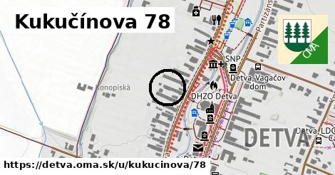 Kukučínova 78, Detva