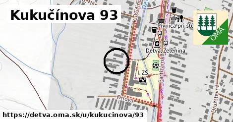Kukučínova 93, Detva