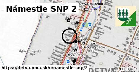 Námestie SNP 2, Detva