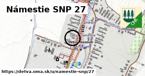 Námestie SNP 27, Detva