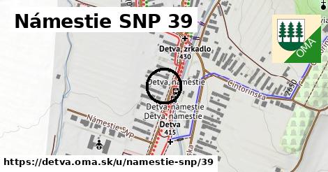 Námestie SNP 39, Detva