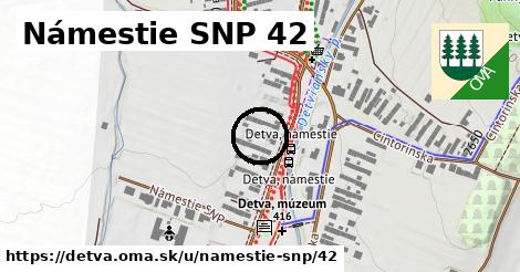 Námestie SNP 42, Detva