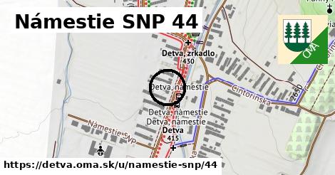 Námestie SNP 44, Detva