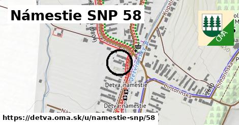 Námestie SNP 58, Detva