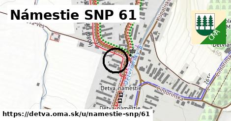 Námestie SNP 61, Detva