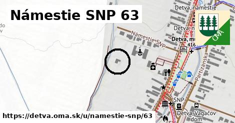 Námestie SNP 63, Detva