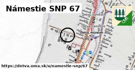 Námestie SNP 67, Detva