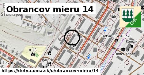 Obrancov mieru 14, Detva