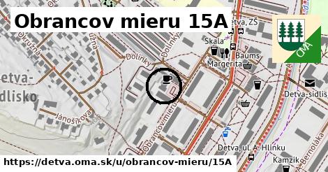 Obrancov mieru 15A, Detva