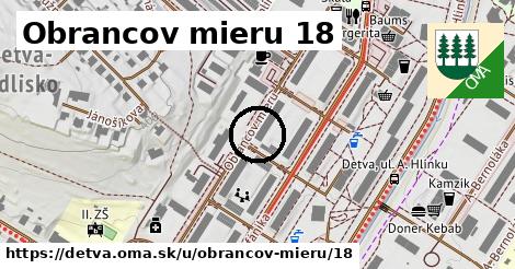 Obrancov mieru 18, Detva