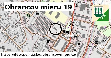 Obrancov mieru 19, Detva