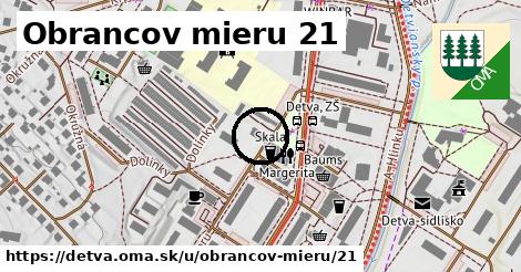 Obrancov mieru 21, Detva