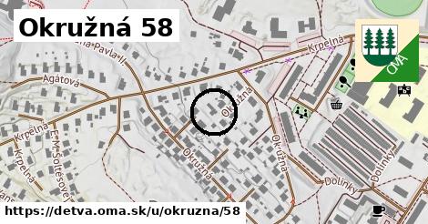 Okružná 58, Detva