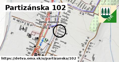 Partizánska 102, Detva