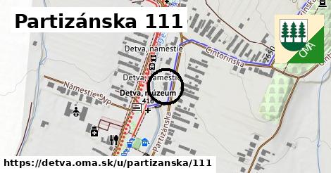 Partizánska 111, Detva