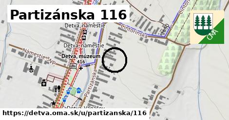 Partizánska 116, Detva