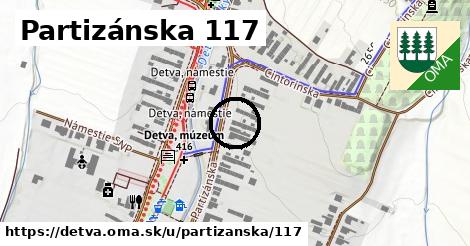 Partizánska 117, Detva