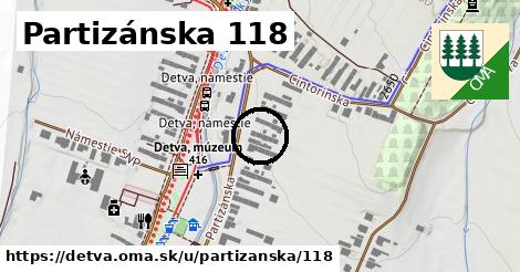 Partizánska 118, Detva