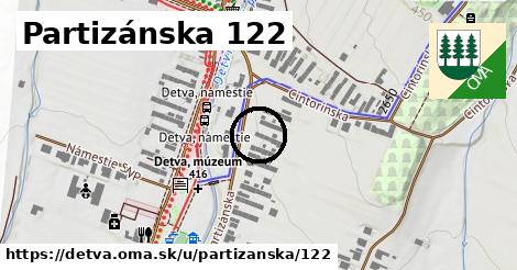 Partizánska 122, Detva