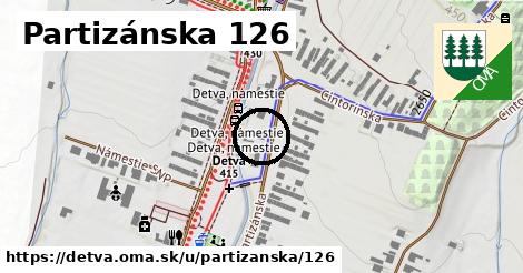 Partizánska 126, Detva