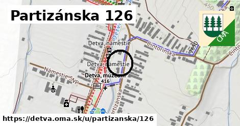 Partizánska 126, Detva