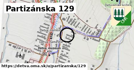 Partizánska 129, Detva