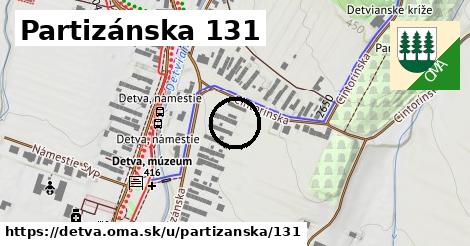 Partizánska 131, Detva