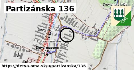 Partizánska 136, Detva