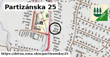 Partizánska 25, Detva