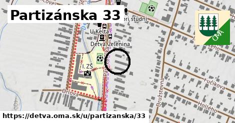 Partizánska 33, Detva