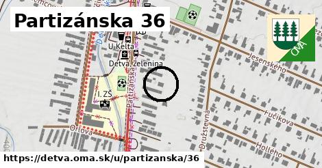 Partizánska 36, Detva