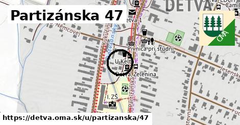 Partizánska 47, Detva