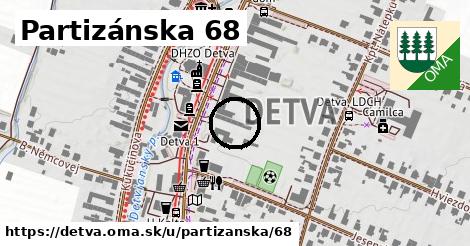 Partizánska 68, Detva