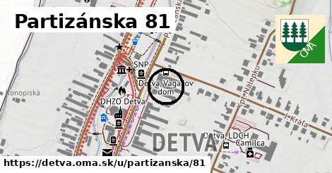 Partizánska 81, Detva