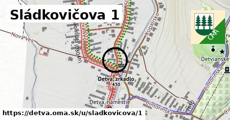 Sládkovičova 1, Detva