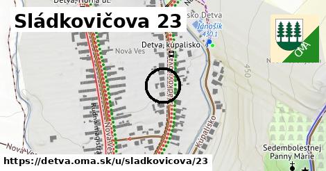 Sládkovičova 23, Detva