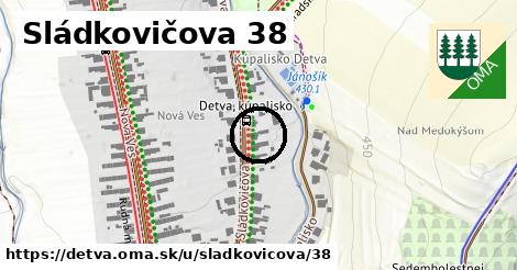 Sládkovičova 38, Detva