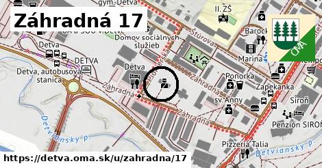 Záhradná 17, Detva