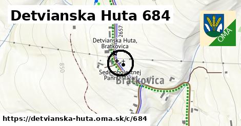 Detvianska Huta <span class="supisne">684</span>