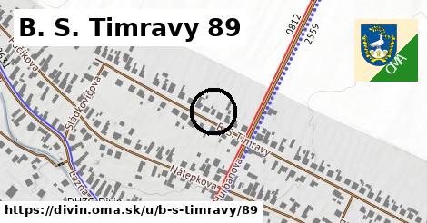 B. S. Timravy 89, Divín