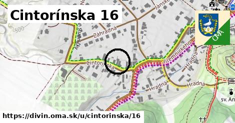 Cintorínska 16, Divín